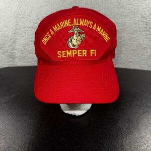 USMC SEMPER F1 Embroidery Adjustable Baseball Cap Hat Once a Marine USA‎